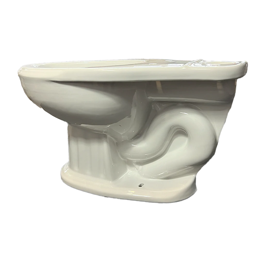 TAZA DE BAÑO ROMANO ALARGADA BLANCA CERAMOSA - Image 2