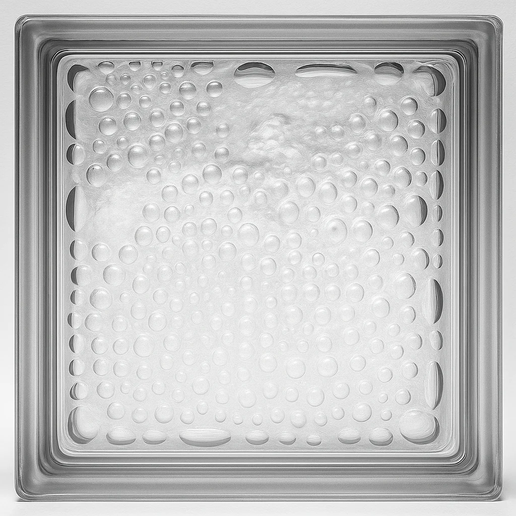 VITROBLOCK 19 CM X 19 CM BUBBLE (FONCER) - Image 3