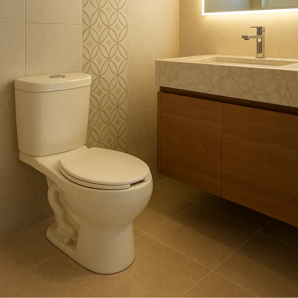 WC OLIMPIA ECOLOGICO 3.8 L MARFIL ALTO BRILLO - Image 2