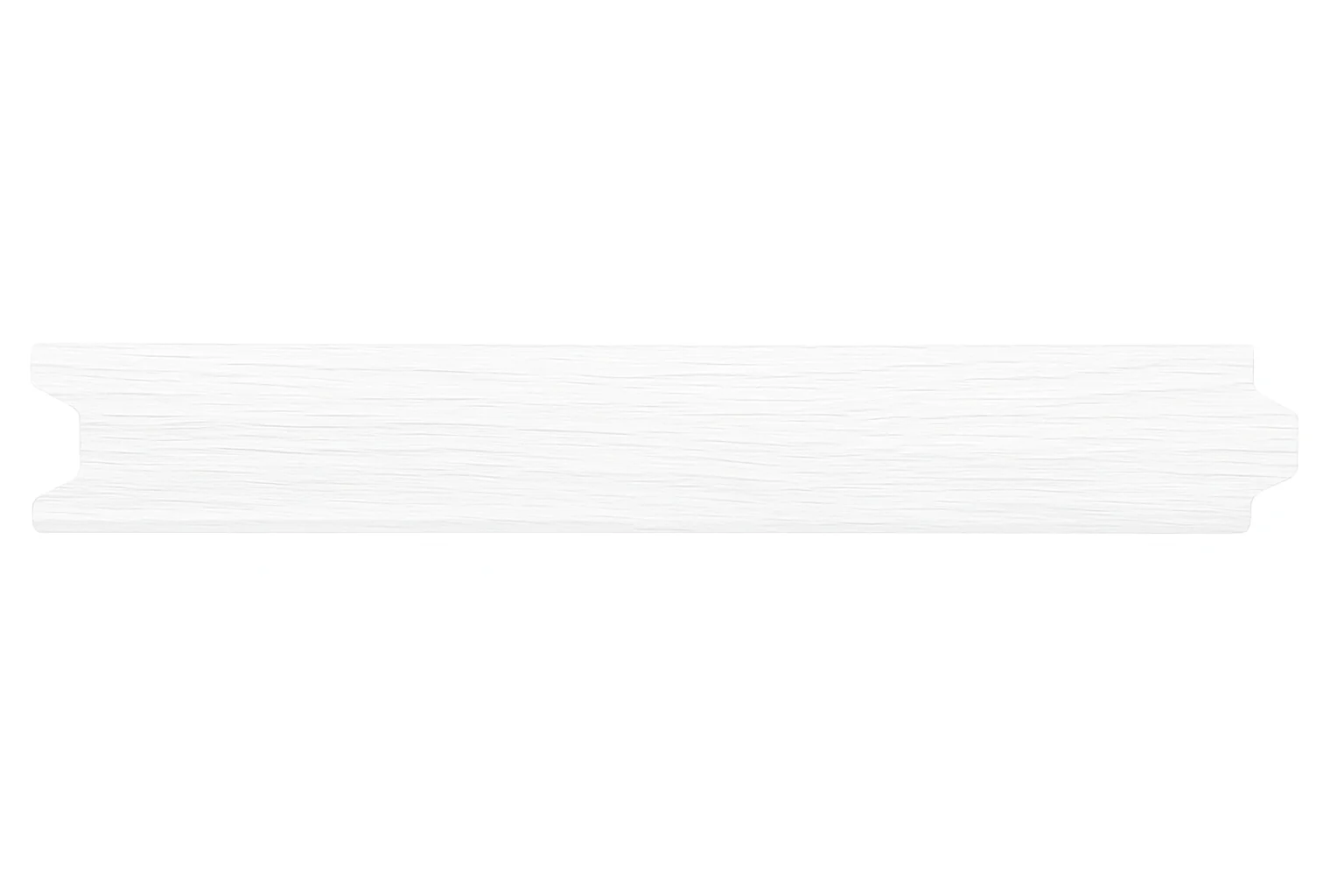 ZOCLO OREGON 8 CM X 40 CM BLANCO